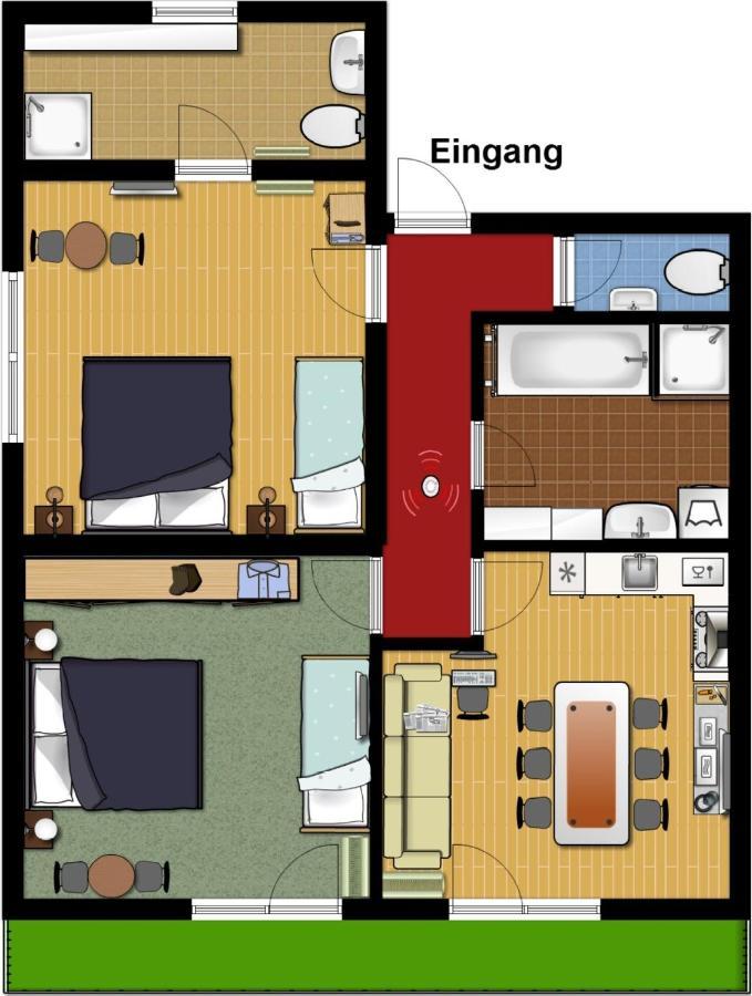 My Appartement - Haus Waldeck シュラートミンク エクステリア 写真